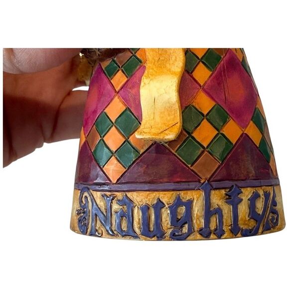 Jim Shore Santa He Knows Naughty & Nice Holiday Christmas Ornament 2006 4005789 - Picture 8 of 12